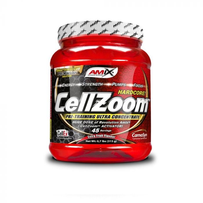 AMIX CellZoom Hardcore 315 g modrá malina