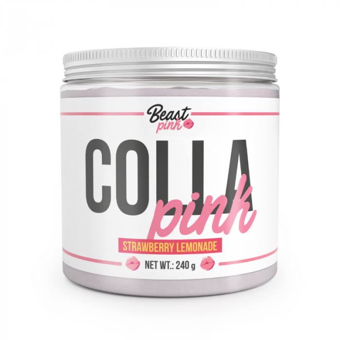 BeastPink Colla Pink 240 g jahodová limonáda