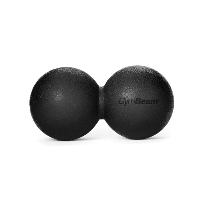 GymBeam Masážna pomôcka DuoRoll Black