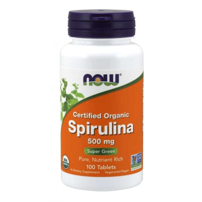 NOW Foods Spirulina 500 mg 200 tab.