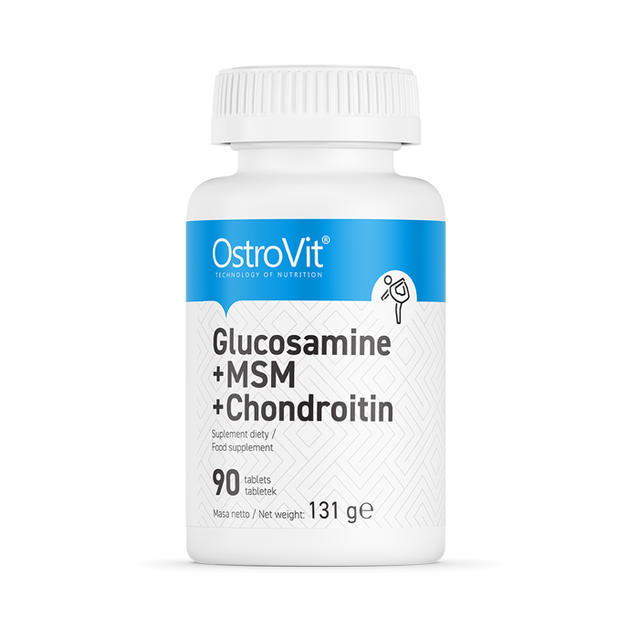 OstroVit - Glukozamín + MSM + Chondroitín 90 tab.