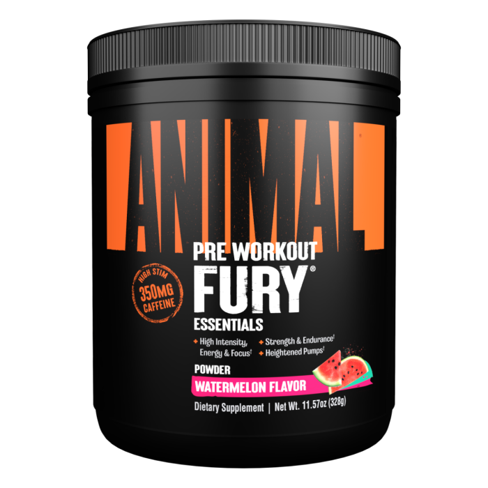 Universal Nutrition Animal Fury 322 g zelené jablko