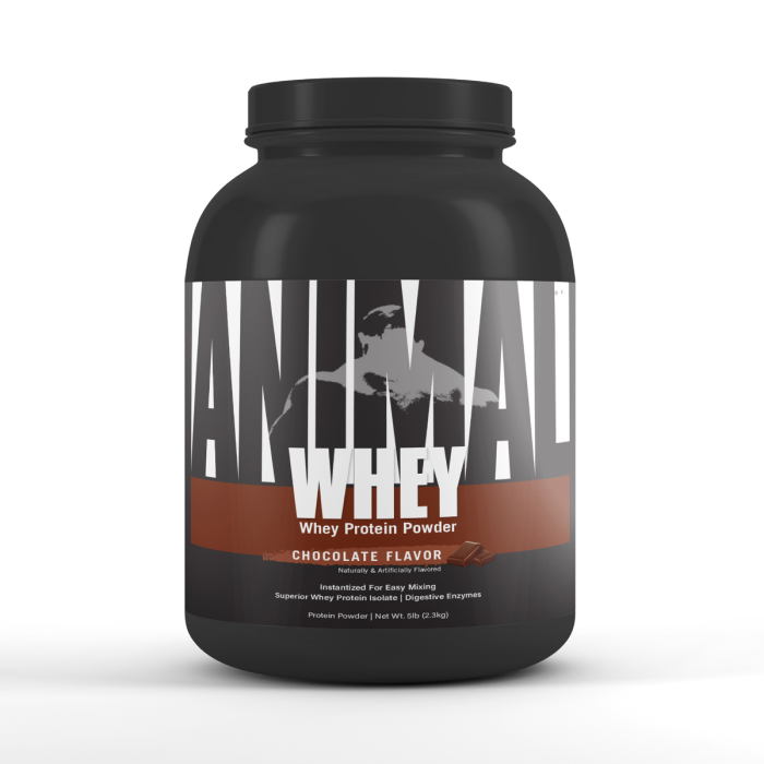 Universal Nutrition Animal Whey 2270 g čokoláda