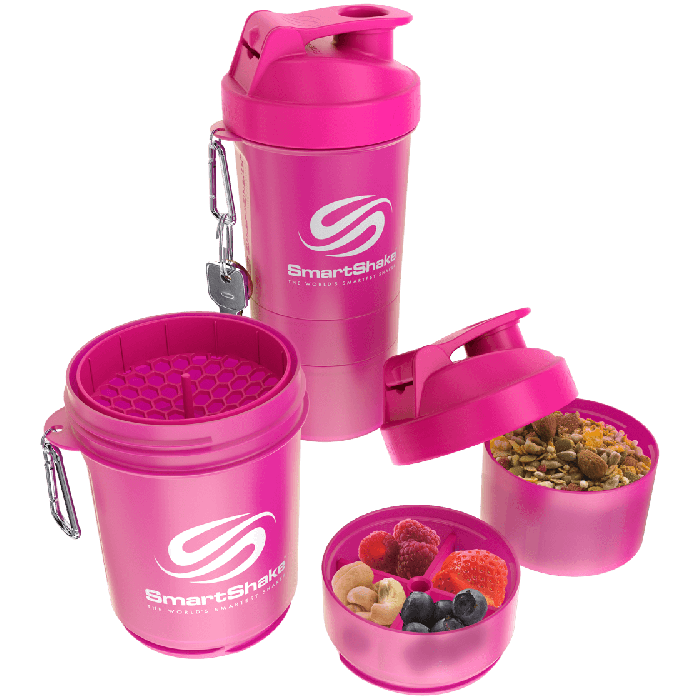 Viacdielny šejker SmartShake Original Pink 600 ml - SmartShake