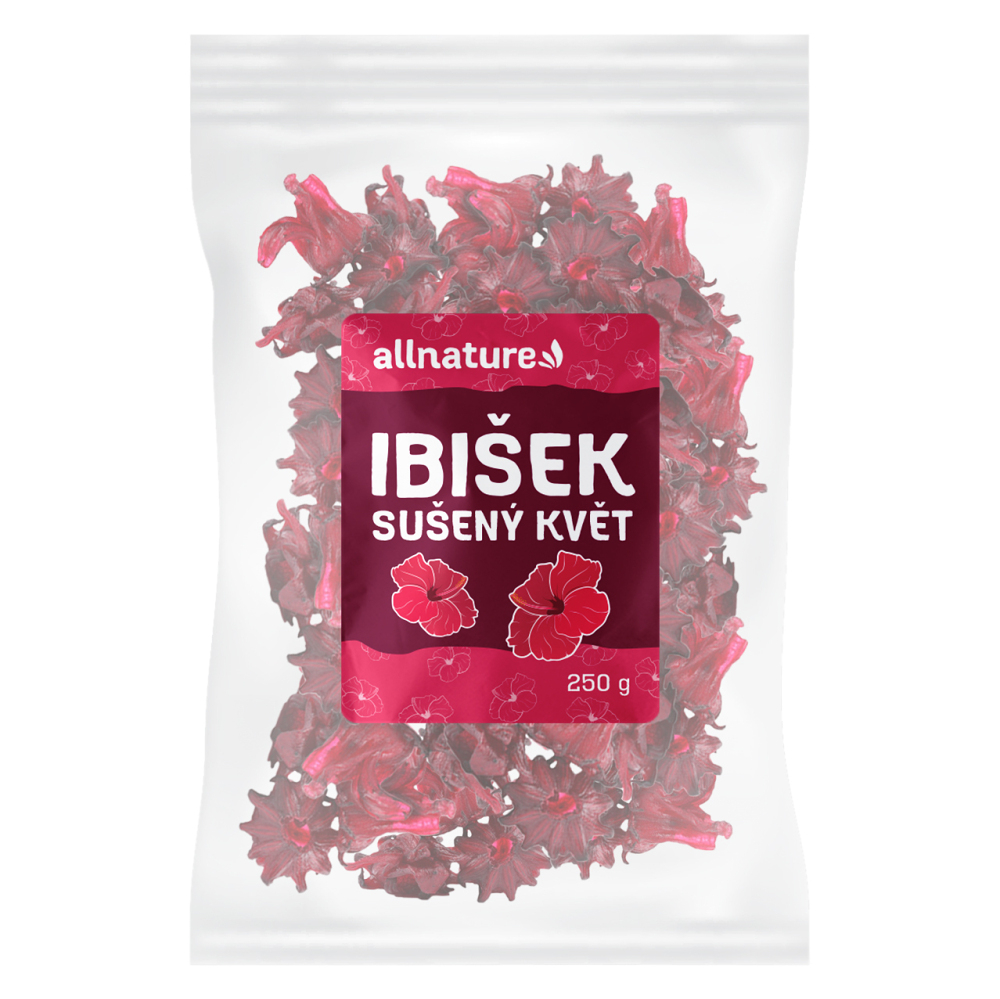 ALLNATURE Ibištek sušený kvet 250 g