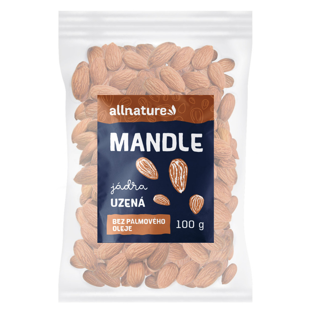 ALLNATURE Mandle údené 100 g