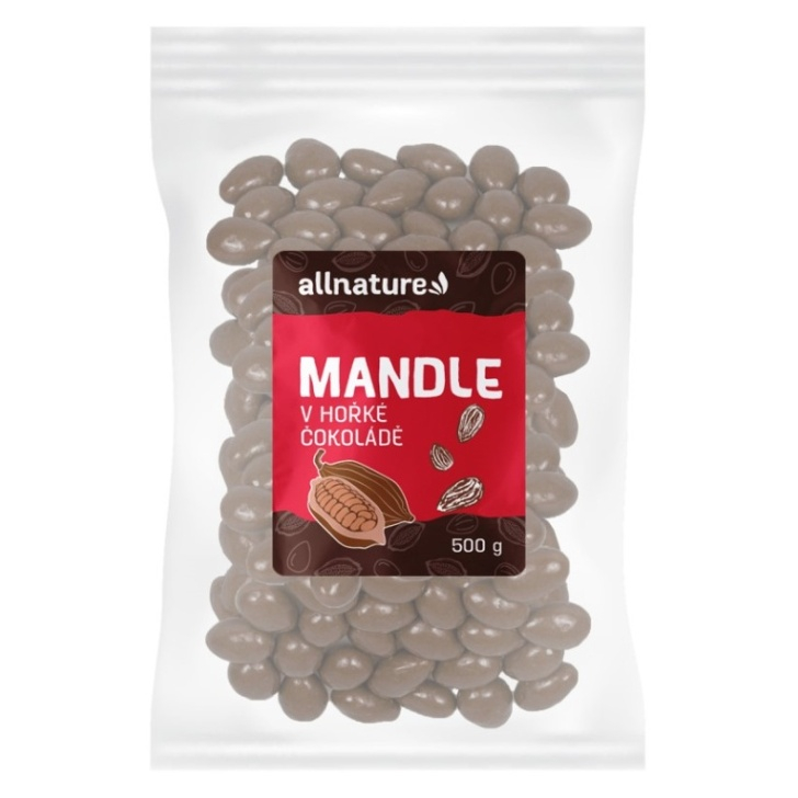 ALLNATURE Mandle v horkej čokoláde 500 g