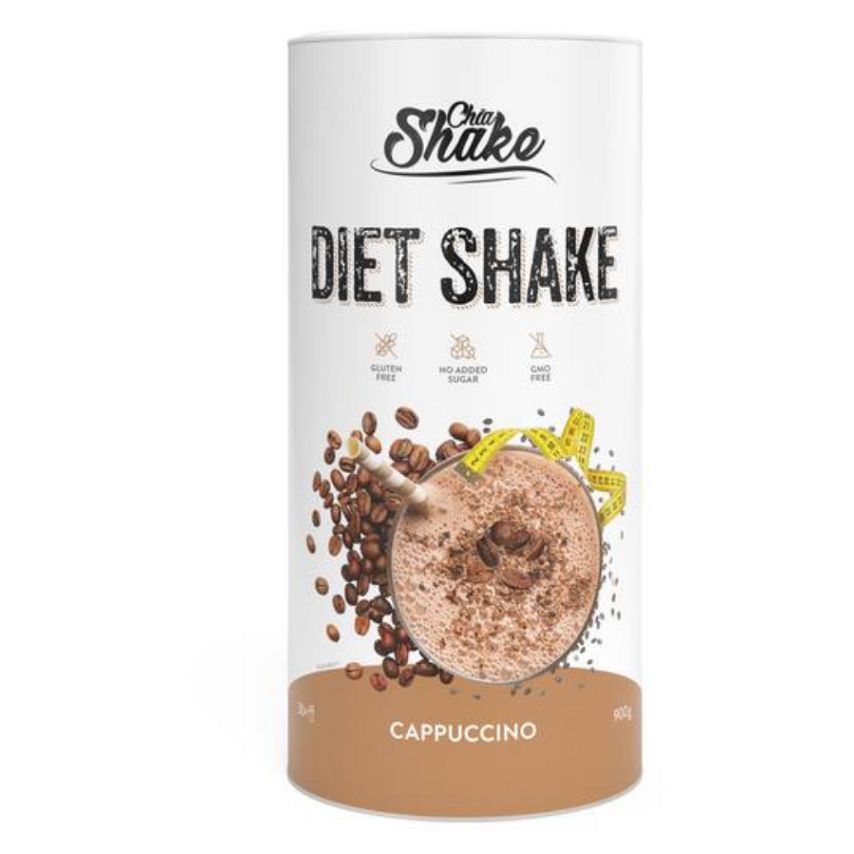 CHIA SHAKE Diétny koktail cappuccino 900 g