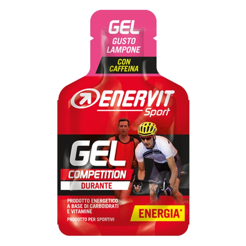 ENERVIT Gel s kofeínom malina 25 ml