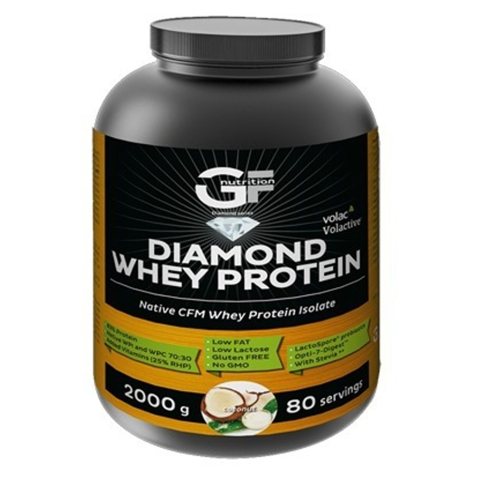 GF NUTRITION Diamond whey protein jahoda 2000 g