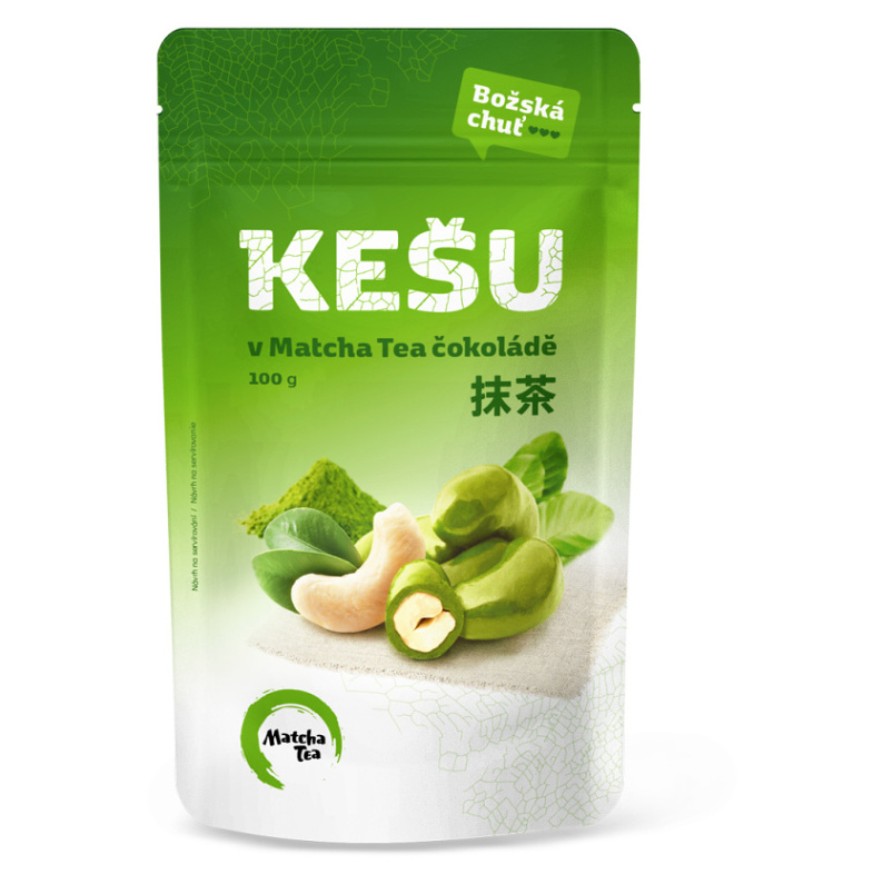 MATCHA TEA Kešu v čokoláde 100 g