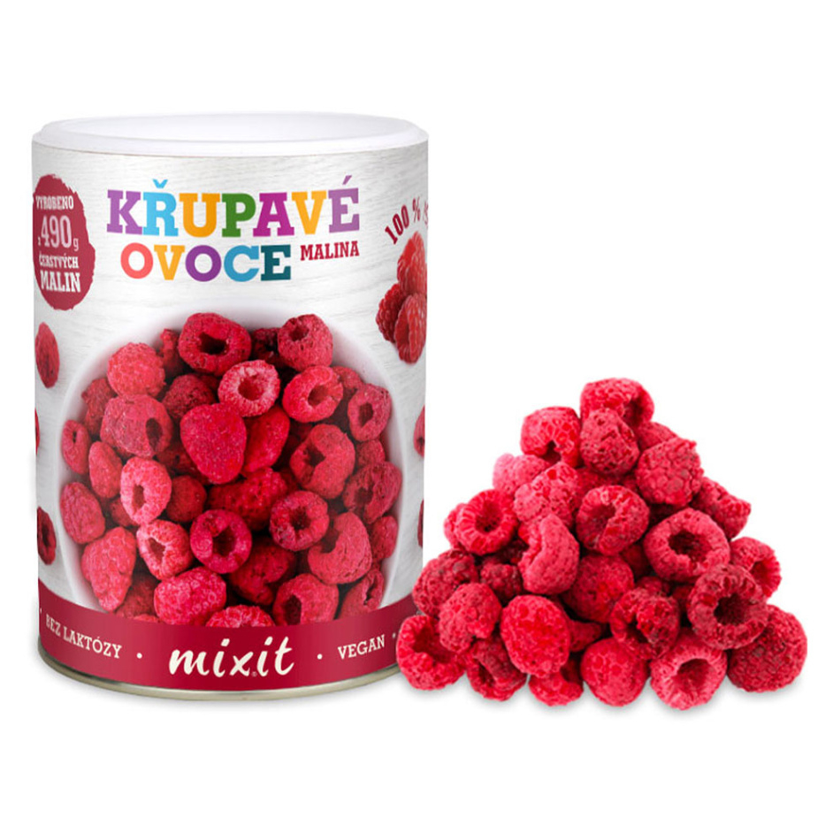 MIXIT Malina chrumkavé ovocie 70 g