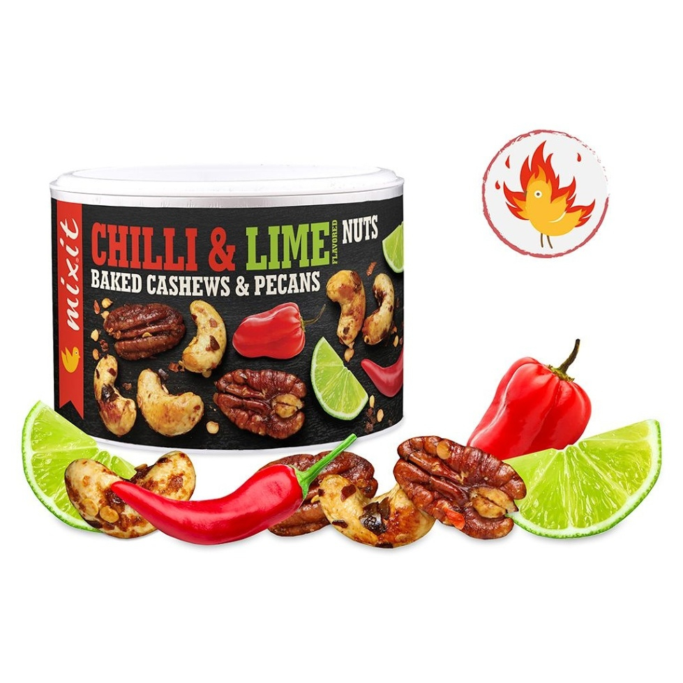 MIXIT Oriešky z pece Habanero chilli a limetka 150 g