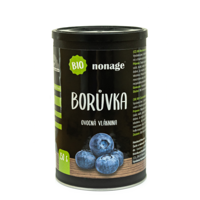 NONAGE Ovocná vláknina čučoriedka BIO 150 g