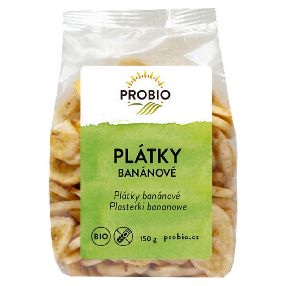 PROBIO Plátky banánové BIO 150 g