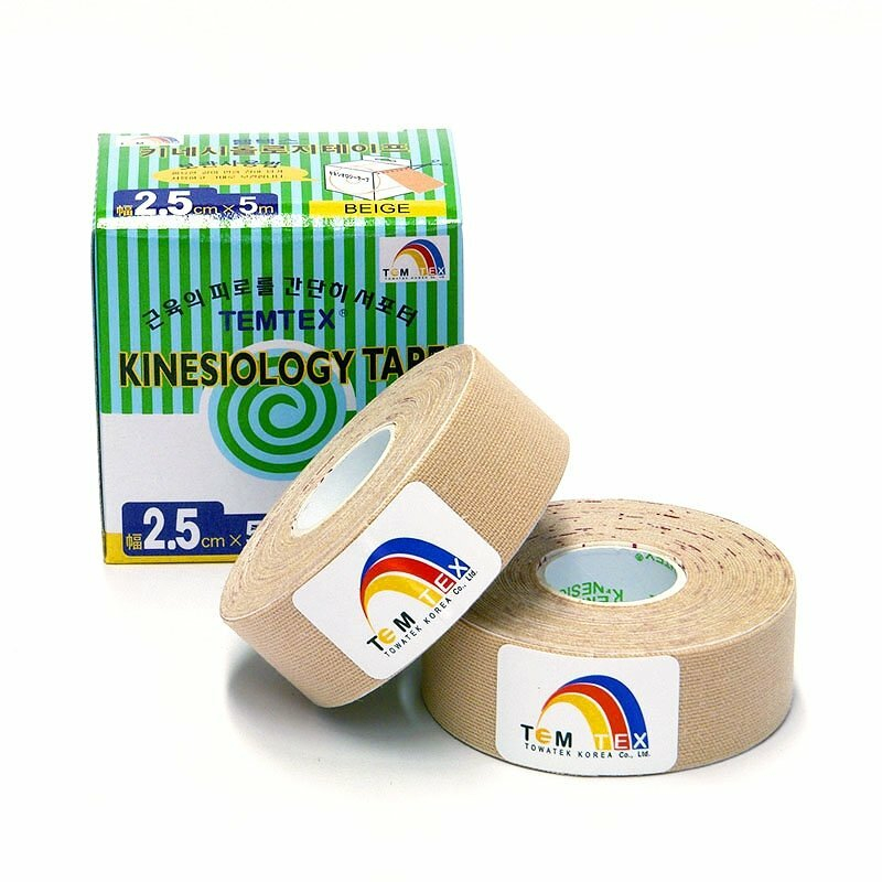 TEMTEX kinesio tape classic béžová tejpovacia páska 2 x 2,5 cm x 5m