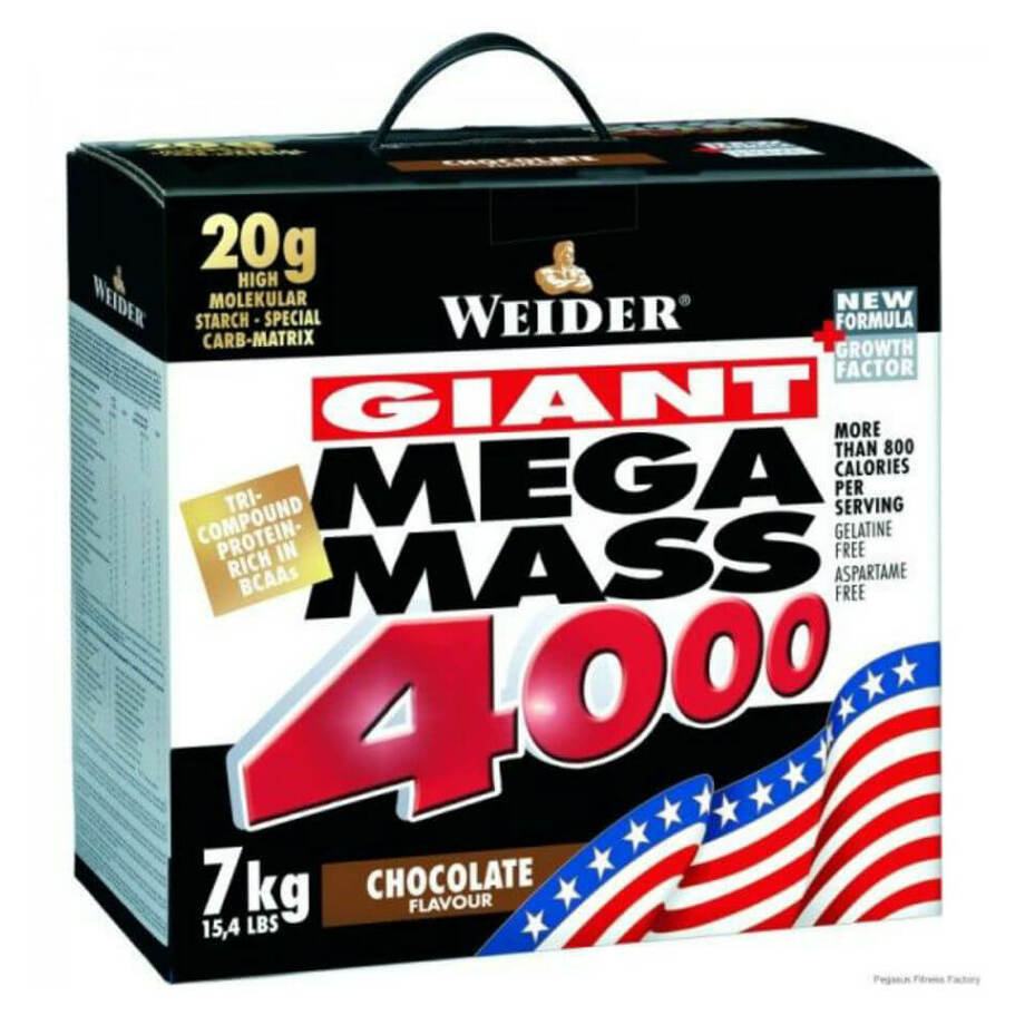 WEIDER Giant mega mass 4000 čokoláda 7000 g