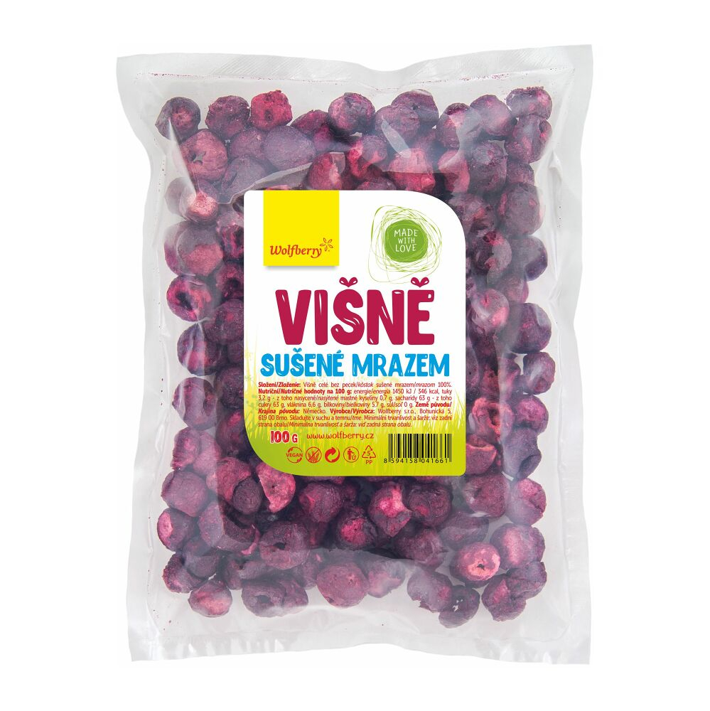 WOLFBERRY Višne lyofilizované 100 g