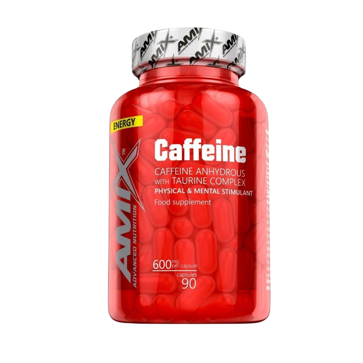 AMIX Caffeine with Taurine 90 kapsúl