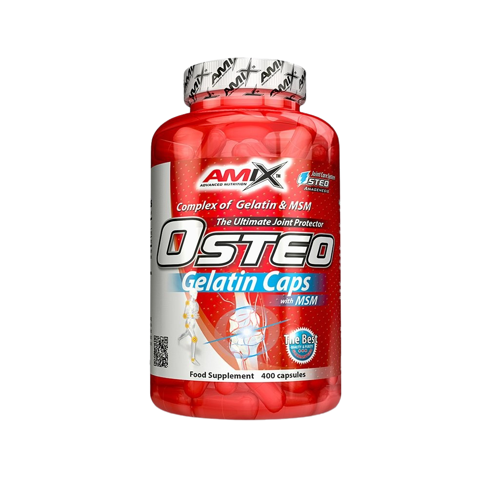 AMIX Osteo Gelatin + MSM 400 kapsúl