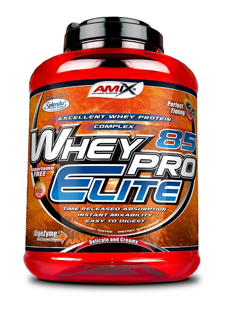 AMIX WheyPro Elite 85%, čokoláda. 2300 g