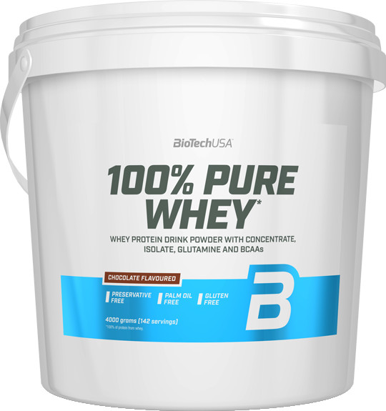 BIOTECH PURE WHEY (vedro) Čokoláda 4000 g