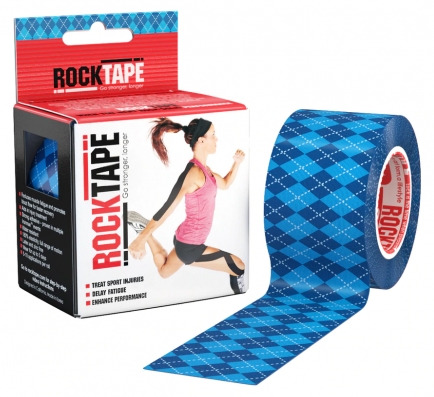 ROCKTAPE Dizajn kinesiologický tejp - agryle blue 5 m