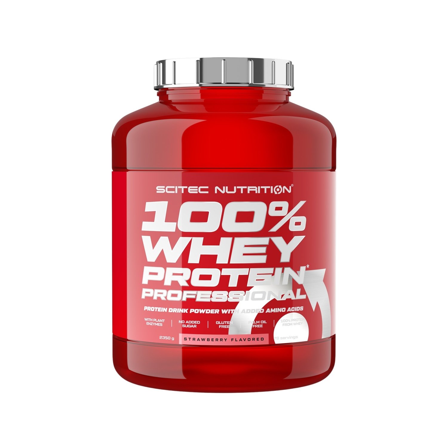 SCITEC NUTRITION 100% Whey Protein Professional jahoda 2350 g