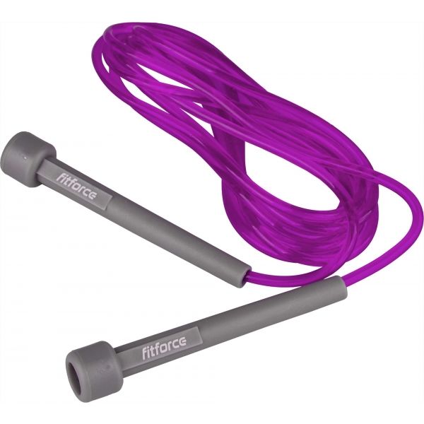 Fitforce JUMP ROPE Švihadlo, fialová, veľkosť 300