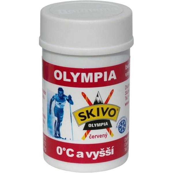 Skivo OLYMPIA ČERVENÝ OLYMPIA ČERVENÝ - Vosk na bežecké lyže, , veľkosť os