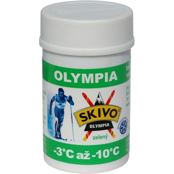 Skivo OLYMPIA ZELENÝ OLYMPIA ZELENÝ - Vosk na bežecké lyže, , veľkosť os